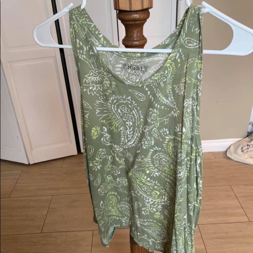 Miss Razorback Tank Top with Paisley Print